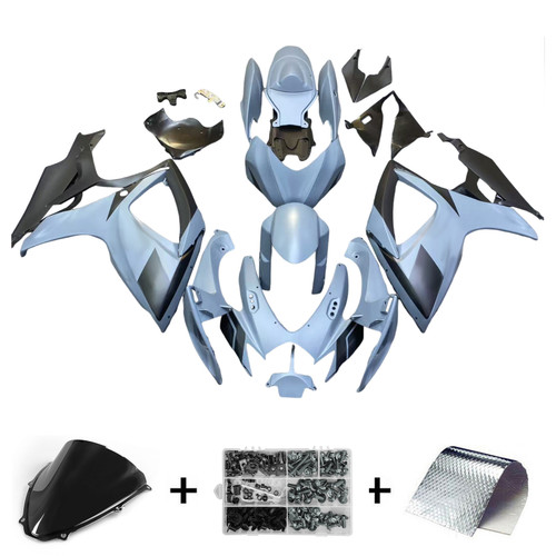 2006-2007 K6 GSXR 600/750 Suzuki Grey&Black Fairing kit