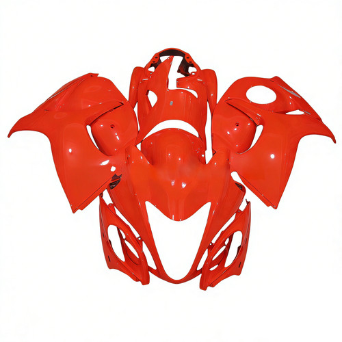 2008-2020 GSX1300R Hayabusa Suzuki Red with Black Logo Fairing Kit