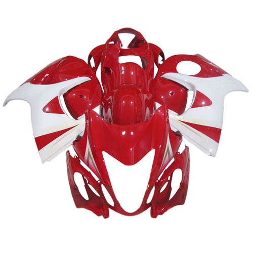 2008-2020 Suzuki GSX1300R Orange White Fairing Kit