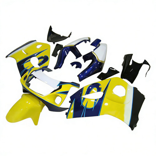 GSXR600 1996-2000 GSXR750 1996-1999 Suzuki Yellow&Blue Fairing Kit