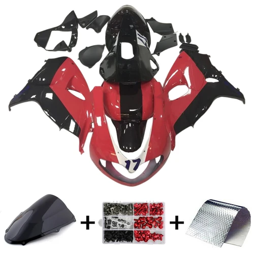 1998-2003 TL1000R Suzuki Red&Black Fairing Kit