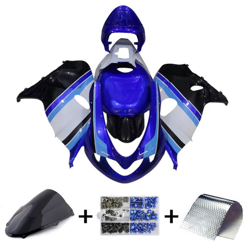 1998-2003 TL1000R Suzuki Blue&White Style8 Fairing Kit