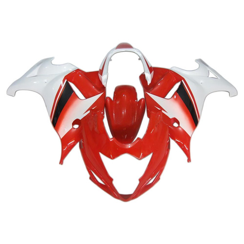2008-2013 GSX650F Katana Suzuki White&Red Fairing Kit