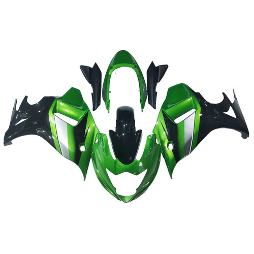 2008-2013 GSX650F Katana Suzuki Green&Black Fairing Kit