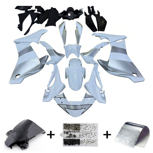 2011-2015 CBR250R Honda Grey&White Fairing Kit