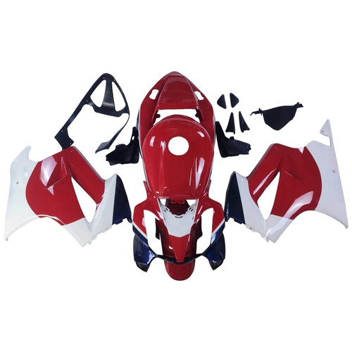 2002-2013 Honda VFR800Red White Black Fairing Kit 1