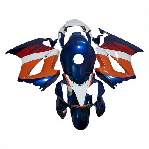 2002-2013 Honda VFR800Blue Orange Fairing Kit