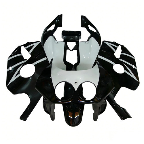1990-1998 Honda CBR250RR MC22 Black White Fairing Kit