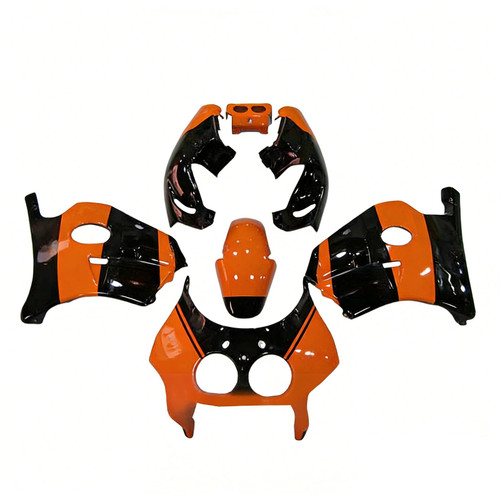1990-1998 Honda CBR250RR MC22 Orange Black Fairing Kit