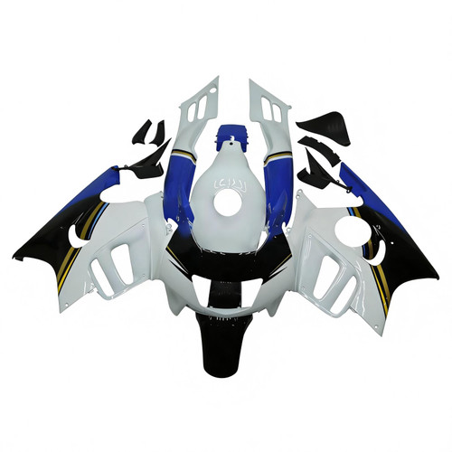 1995-1996 Honda CBR600 F3 Glossy Black Blue White Fairing Kit