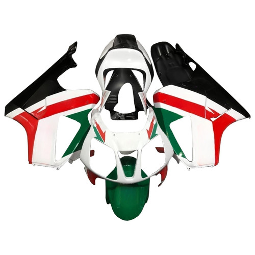 2000-2006 Honda VTR1000 RC51 Black White Red Green Fairing Kit