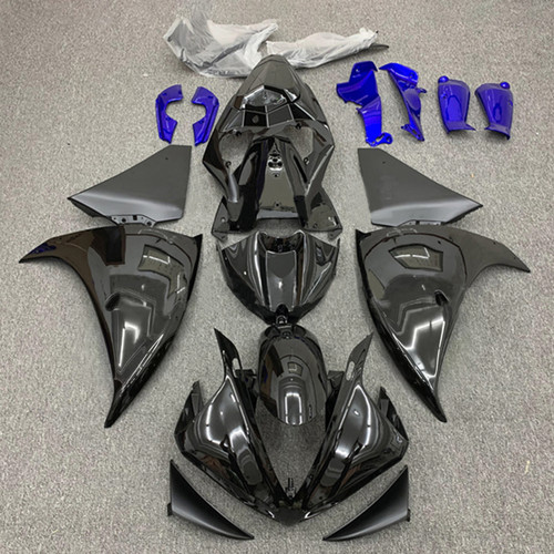 2012-2014 Yamaha YZF 1000 R1 Glossy Black Fairing Kit 1