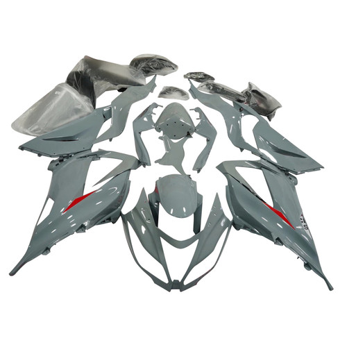 2013-2018 Kawasaki ZX6R 636 Gray Fairing Kit