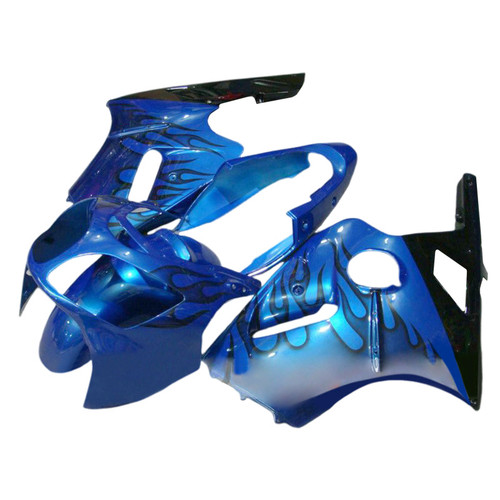 Amotopart Fairings Kawasaki ZX12R Blue & Black ZX12R Racing (2000