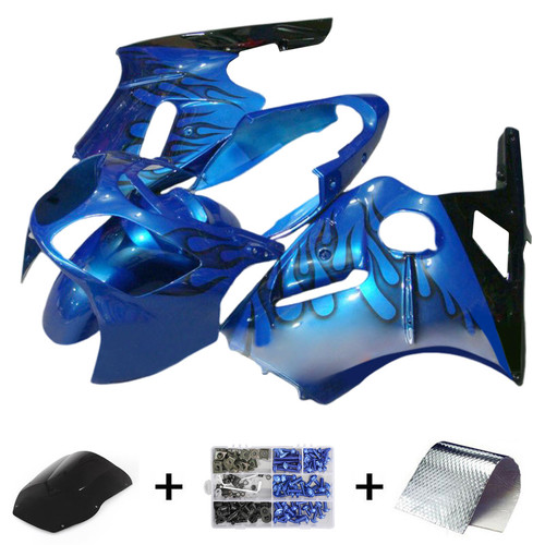 パーツ amasho Amotopart Fairings Kawasaki ZX12R Blue & Black ZX12R Racing (2000