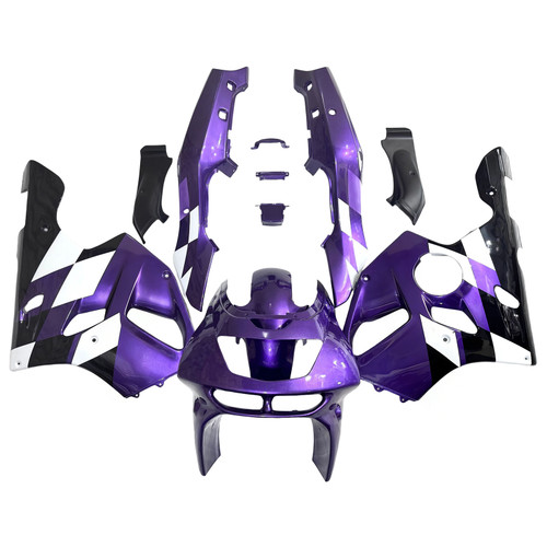 1994-1997 Kawasaki ZX-6R Black Purple Fairing Kit