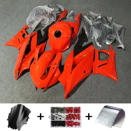 2022-2024 Yamaha YZF-R3 & R25 Orange Red Fairing Kit