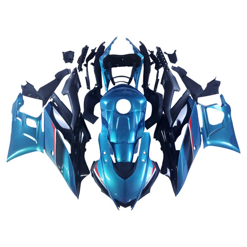 2022-2024 Yamaha YZF-R3 & R25 Blue Black Fairing Kit