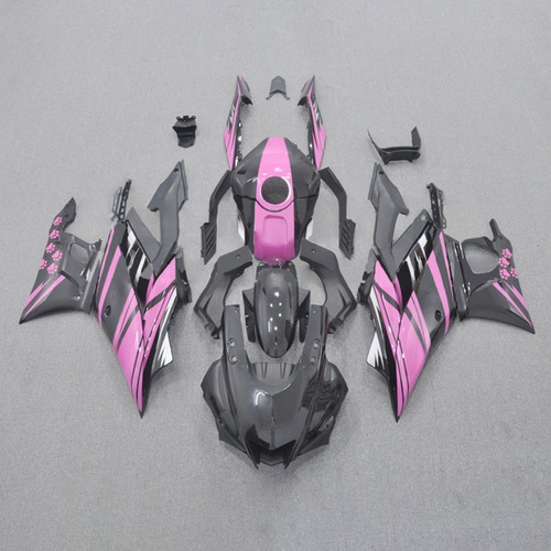 2022-2024 Yamaha YZF-R3 & R25 Pink Black Fairing Kit
