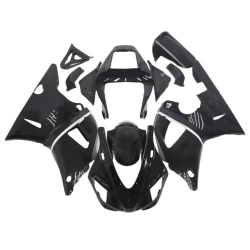 1998-1999 Yamaha YZF 1000 R1 Black Fairing Kit