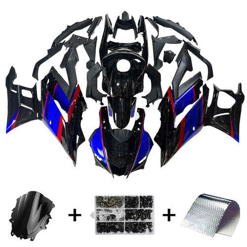 2019-2021 Yamaha YZF-R3 R25 Black Red Blue Fairing Kit