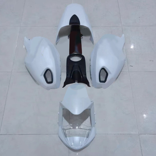 All Years Ducati Monster 696 796 1100 S EVO White Black Fairing Kit