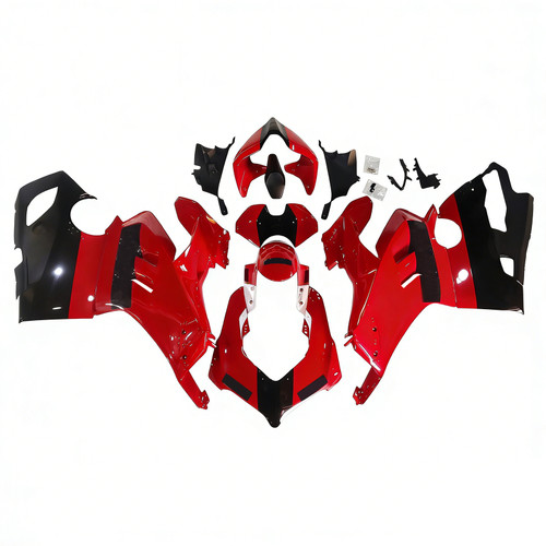 Ducati Panigale 20-21 V4 V4S & 21-22 V4SP & 19-22 V4R Red Black Fairing Kit