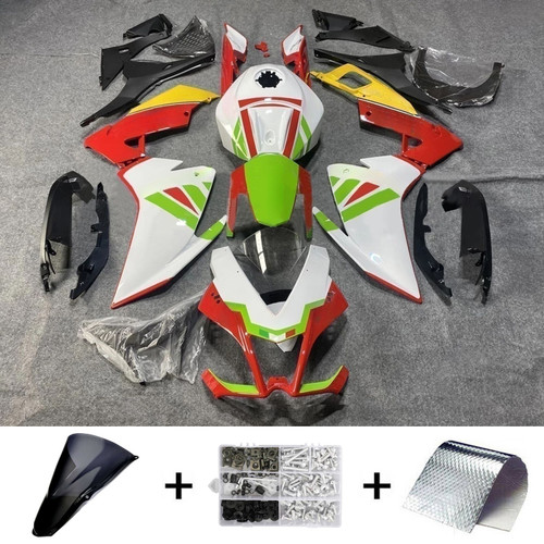 2012-2016 Aprilia RS4 125 50 Black White Red Fairing Kit