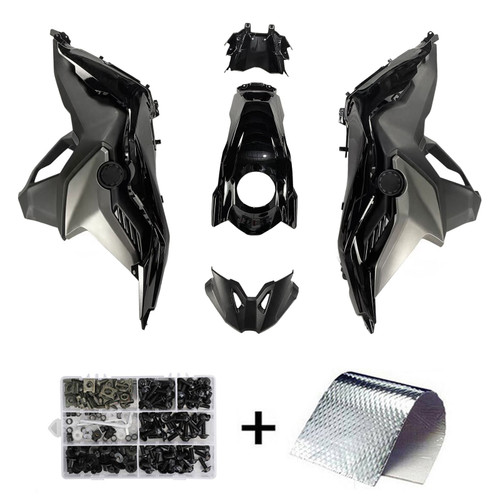 2018-2022 BMW F750GS F850GS Black Grey Fairing Kit