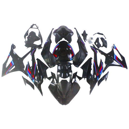 2023-2024 BMW S1000RR Grey Black White Fairing Kit