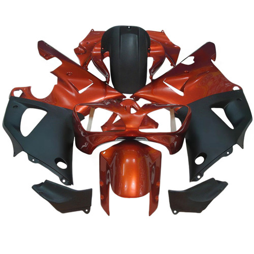 2000-2001 Yamaha YZF 1000 R1 Black Orange Fairing Kit