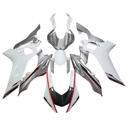 2017-2023 Yamaha YZF R6 Black White Grey Fairing Kit