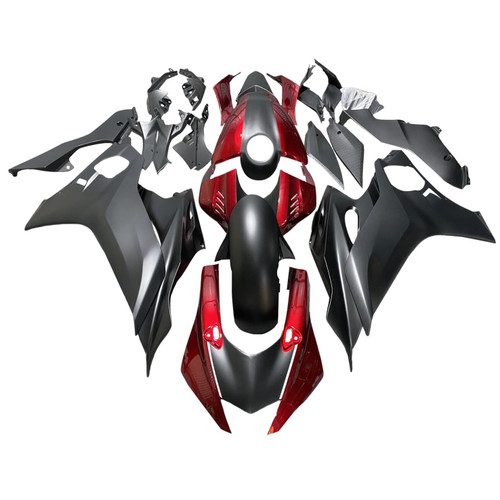 2017-2023 Yamaha YZF R6 Dark Red Black Fairing Kit