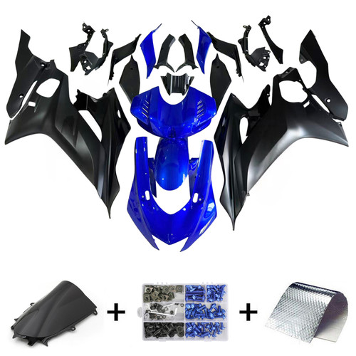 2017-2023 Yamaha YZF R6 Blue Black Fairing Kit