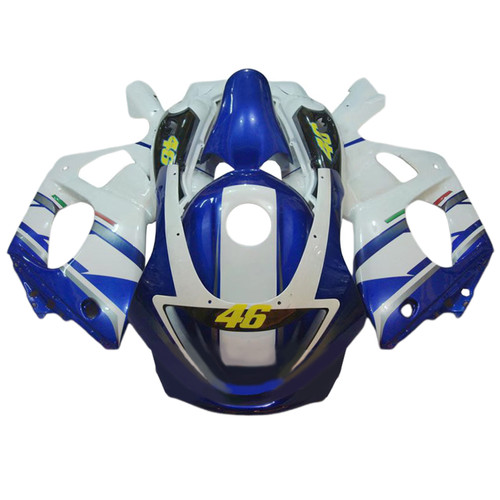 1996-2007 Yamaha YZF 600R Thundercat Blue White Black Fairing Kit