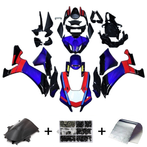 2020-2024 Yamaha YZF R1 Black Blue Red Fairing Kit