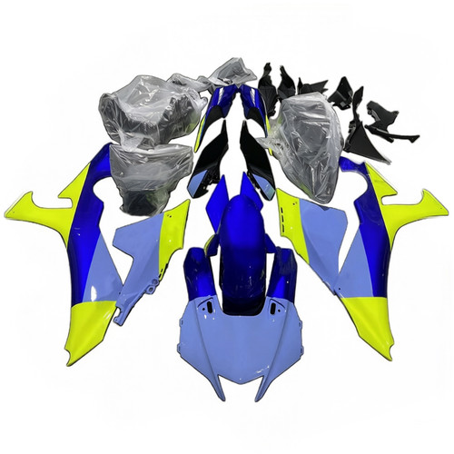 2020-2024 Yamaha YZF R1 Blue Yellow Fairing Kit