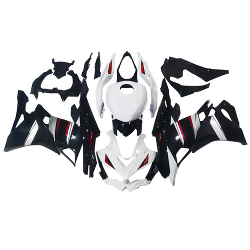 2019-2025 Ninja ZX-25R ZX-4R ZX-4RR Kawasaki White&Red Fairing Kit