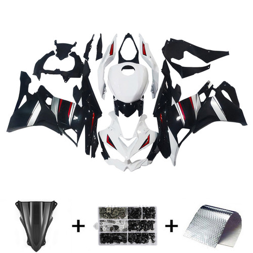 2019-2025 Ninja ZX-25R ZX-4R ZX-4RR Kawasaki Black&White Fairing Kit