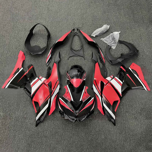 2019-2025 Ninja ZX-25R ZX-4R ZX-4RR Kawasaki White&Red Fairing Kit