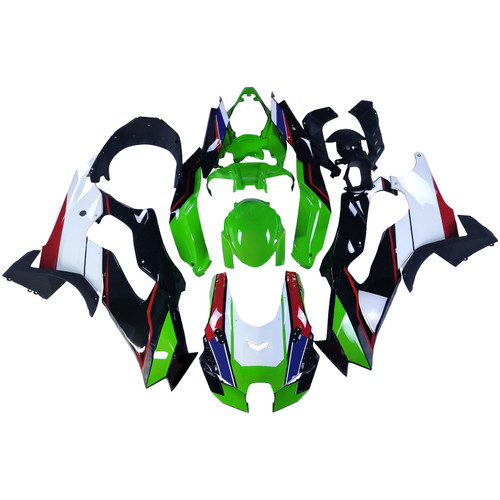2021-2025 ZX-10R ZX-10RR Kawasaki Green&White Fairing Kit