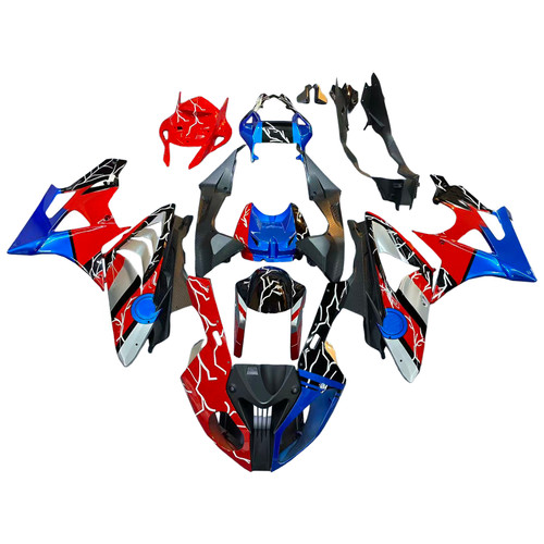 2009-2014 BMW S1000RR Black Red Blue Silver Fairing Kit