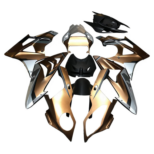 2009-2014 BMW S1000RR Gold Black Fairing Kit