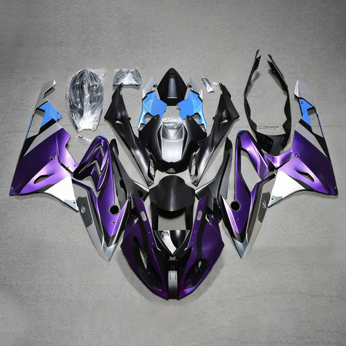 2015-2016 BMW S1000RR Black Purple Fairing Kit
