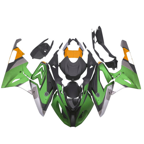 2017-2018 BMW S1000RR Gray Black Green Fairing Kit