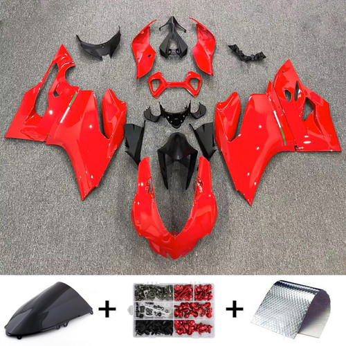 2012-2015 Ducati 1199/899 Glossy Red Fairing Kit