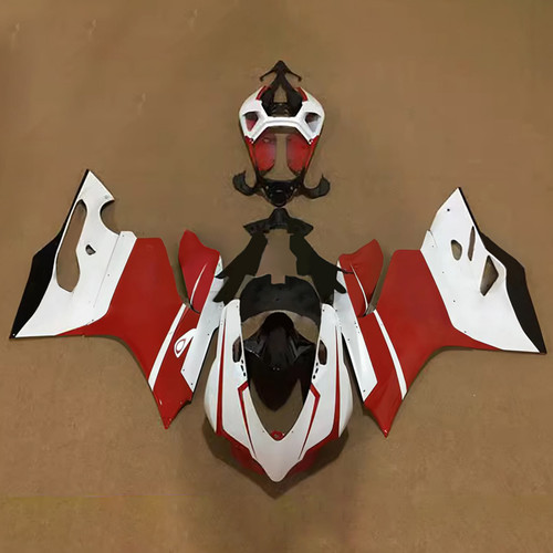 2012-2015 Ducati 1199/899 Glossy Red White Black Fairing Kit