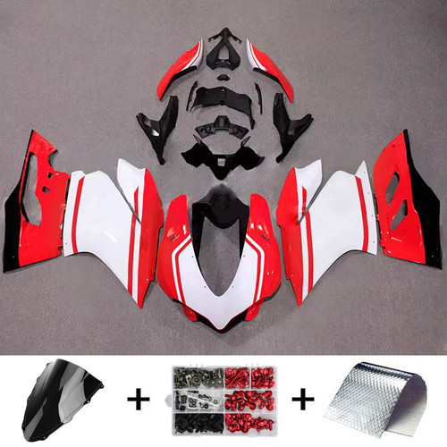 2015-2020 Ducati 1299/959 Red White Black Fairing Kit