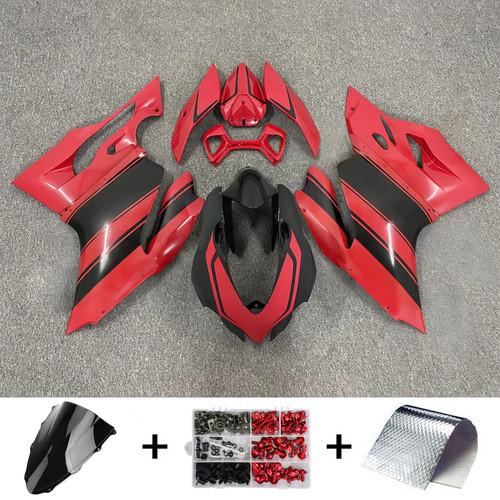 2015-2020 Ducati 1299/959 Black Red Fairing Kit