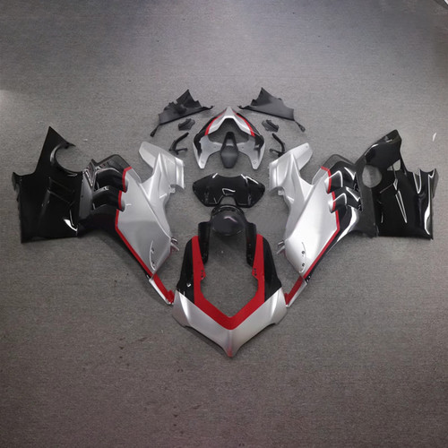 Ducati 22-24 V4/V4S & 23-24 V4SP/V4R Silver Black Fairing Kit